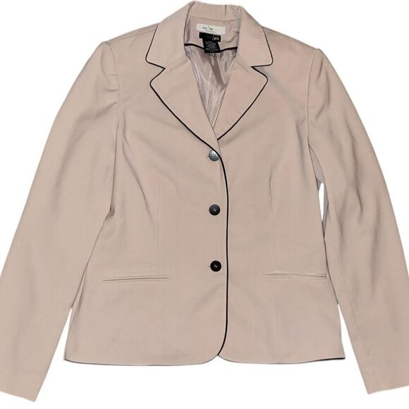 East 5th Jackets & Blazers - East 5th Cream and brown blazer